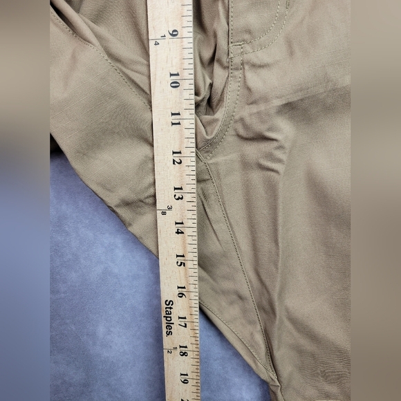 5.11 Taclite Pro‎ Pants 40x30 Relaxed Fit Khaki Cargo Teflon - Picture 10 of 13